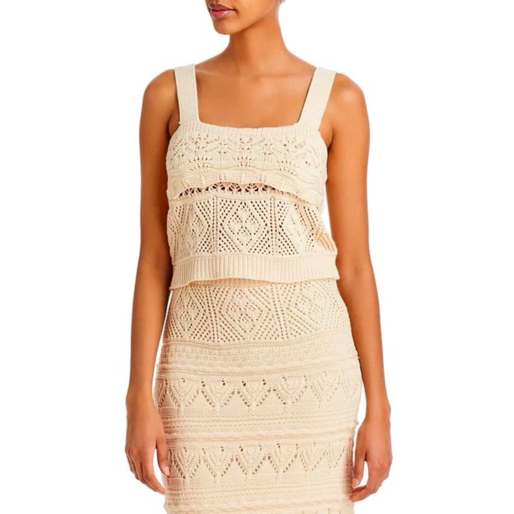 NWT 2 PIECE CROCHET SET